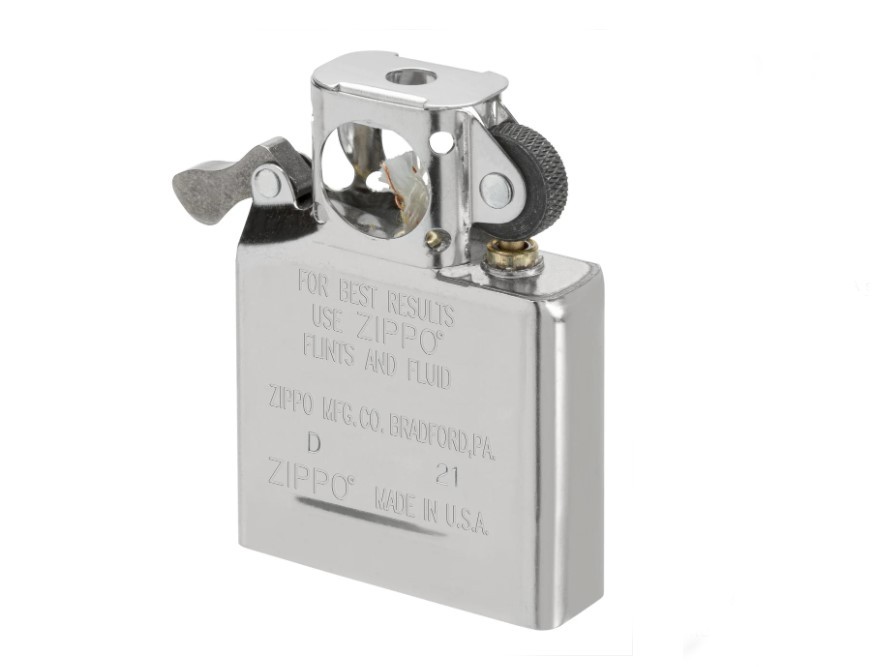 Zippo benzines pipagyújtó betét króm színű Classic Zippo öngyújtókhoz oldalsó lánggal